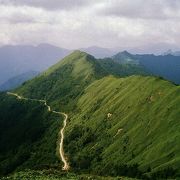 西日本一高い所を走る雲上山岳道路