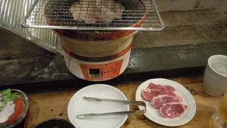 北海道産生ラムが食べられる