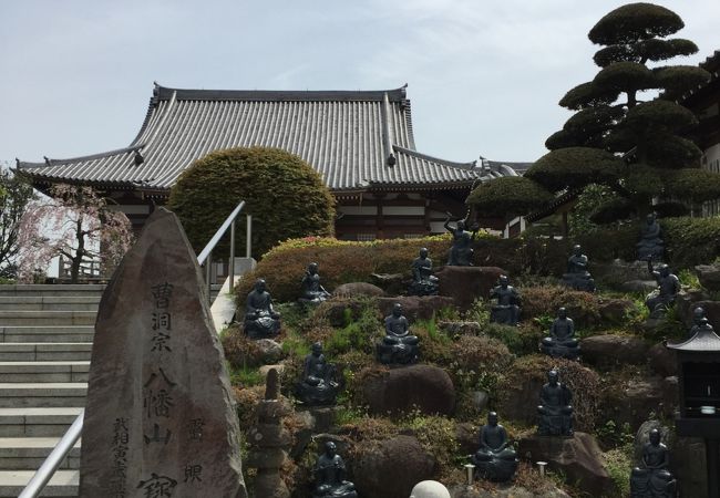 江戸時代創建の景色のきれいなお寺