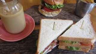 ハンバーガーが絶品でした！