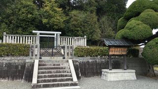 きれいに整備された古墳でした