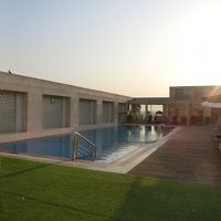 酷暑だったのでこのプールで体を冷やしました。