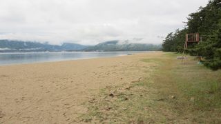 砂地が広がっています