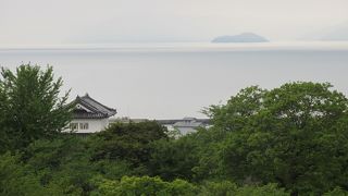 日本一大きな湖です