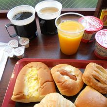 無料の朝食です