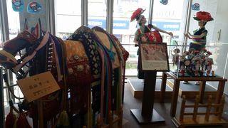 観光案内の窓口もあります。