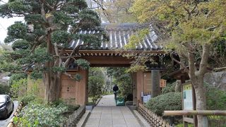 静謐な雰囲気を持つ寺