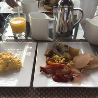 朝食ビュッフェ