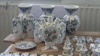 デルフト焼の工房