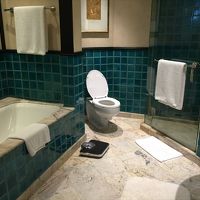 ゆったりしたバスルーム