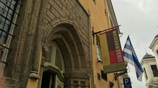 １４世紀に商人の館として使われていた建物