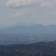 八溝山展望台からの眺望