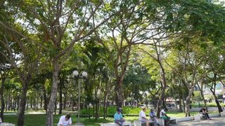 ホーチミンの中心的公園。