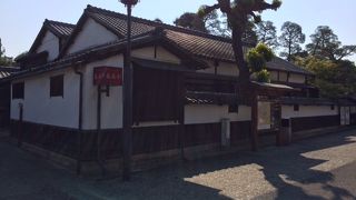 落ち着いたエリア