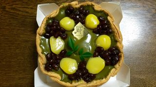 ５月限定！栗と大納言の宇治抹茶チーズタルト