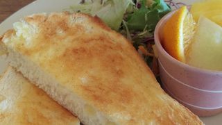 フルーツが美味しいモーニング