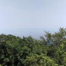 雌岳からの眺望