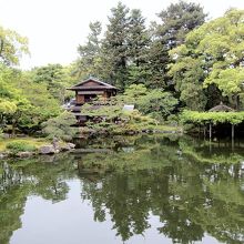 高倉橋から望む拾翠亭