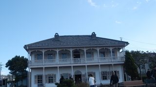 ベランダからの景色が素晴らしい。