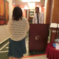 一階のレストラン