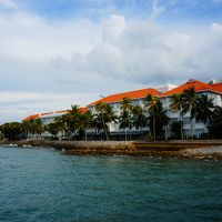 海側からの眺め。