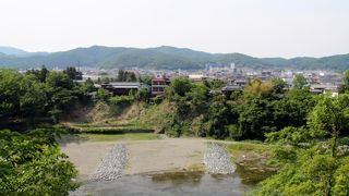 鉢形城の見張り台が置かれていた山