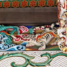 四方位を守る四神（白虎）