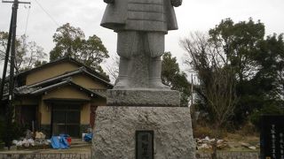 坂本城跡　明智光秀