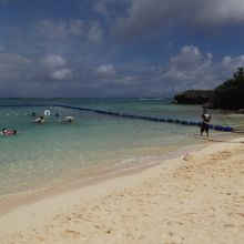 きれいなビーチ