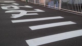 満ち潮のとき、相当な勢いで逆流します。