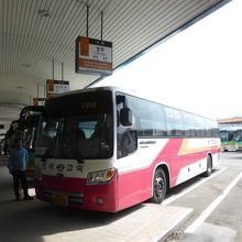 慶州行きの市外バス