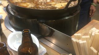 池袋の大衆酒場千登利で肉豆腐を