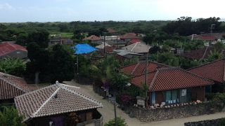 ガイドブック等でよく見る竹富の風景はここから