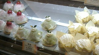 可愛いケーキがいっぱい