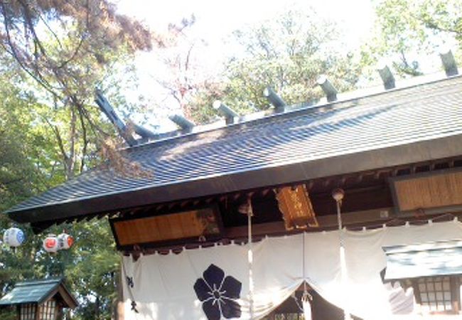 地元の人に愛されている神社です