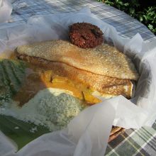 ドーサとパリップワデ