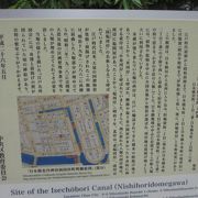 小舟町記念会館前の歩道に中央区教育委員会が設置した説明板があります