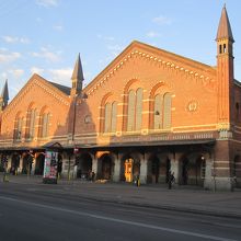 駅舎の東側です。