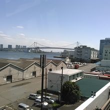 芝浦ふ頭付近からお台場方向