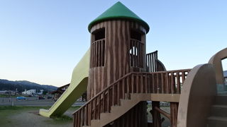 滑り台が楽しい