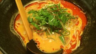 山椒が効いた坦々麺
