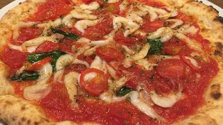 白海老のピッツァ ♪