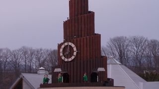 からくり大時計がシンボル