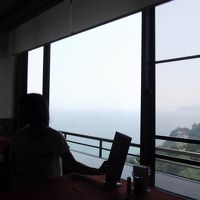 レストランから