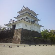 美しい天守です