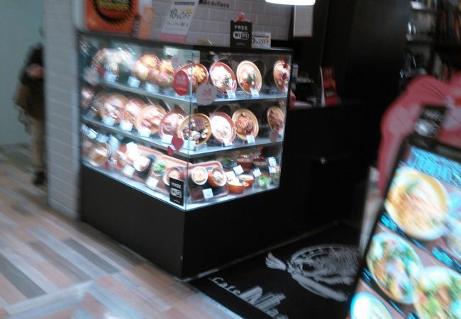 おしゃれなカフェでした