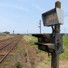 今は使われていない信号