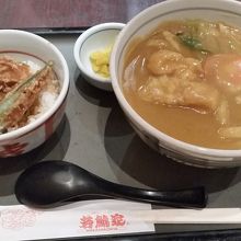 カレーうどん＆ミニ丼