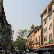 ヤンゴン内の中国