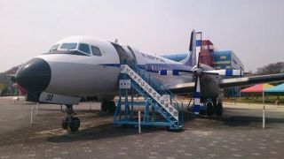 無料の野外展示もあります